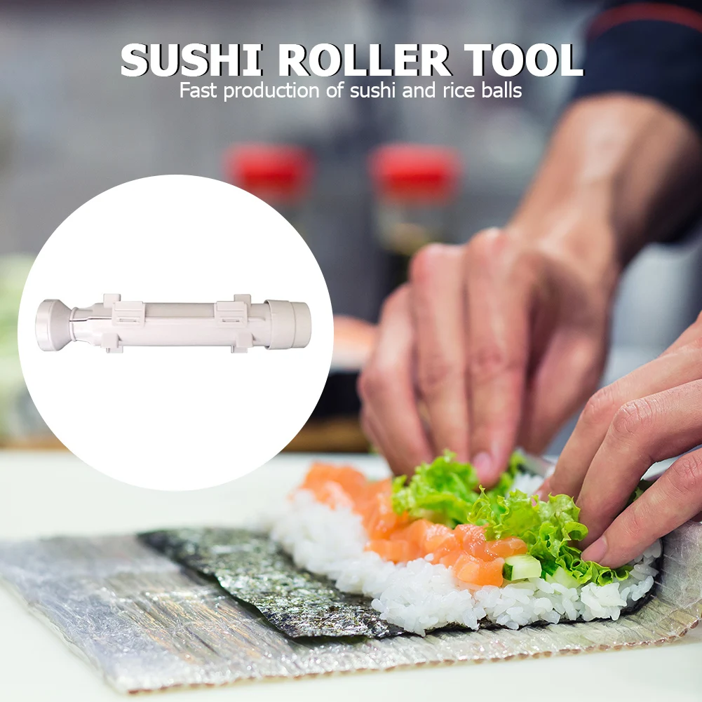 Sushi Maker Roller Sushi Device Kit DIY Rice Mold Sushi Making Machine Kitchen Rice Mold Sushi Tool