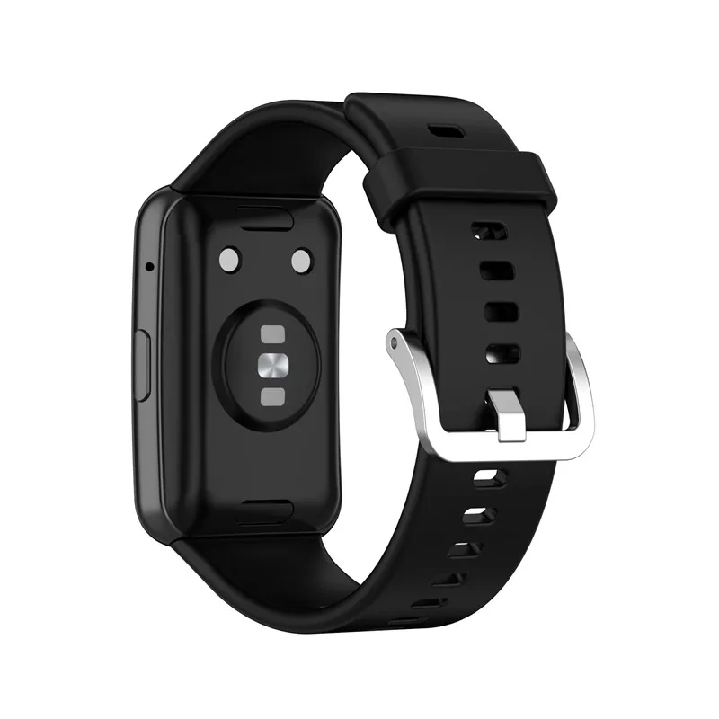 Wymiana Miękkiego silikonowego Paska Do Zegarków Huawei Watch Fit Strap Smartwatch Band Wriststrap Belt bransoletka Akcesoria narzędzia