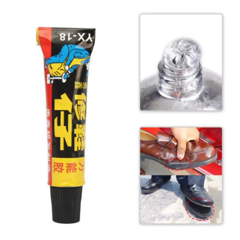 GORĄCO SPRZEDAŻY!  18ml Super Adhesive Repair Glue for Leather Rubber Shoe Canvas Tube Hack Wholesale Dropshipping