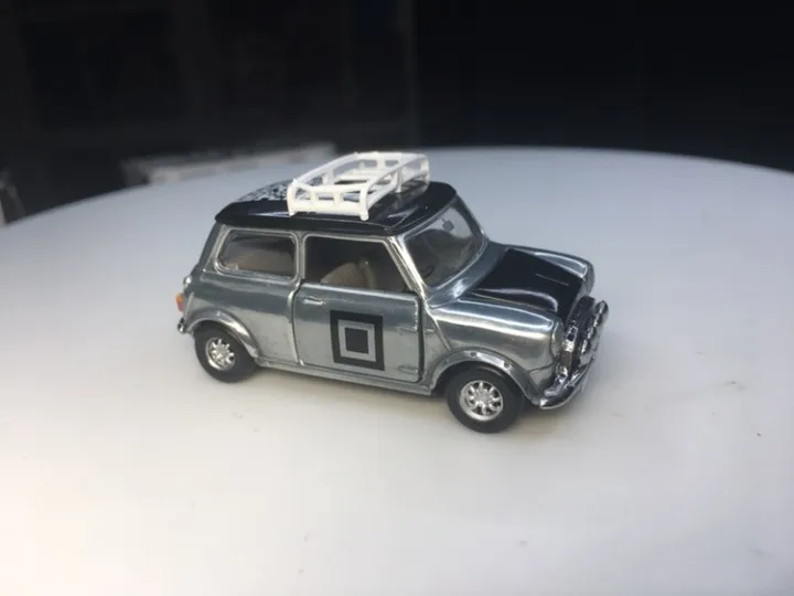 Mały 1/50 Mini Cooper Mk1 2010s Die Cast Model Car Collection Limited