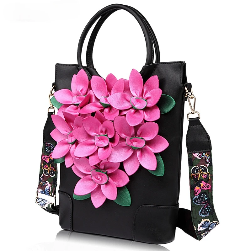 Wiosna i lato nowa damska torba haftowane retro kwiatowy torba na jedno ramię ukośne śrubokręt torba