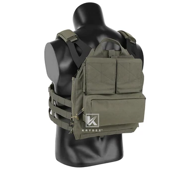 KRYDEX JPC2.0 Plate Carrier + Zip-on Panel Backpack Set Tactical Airsoft Combat Quick Release Assaulter Lightweight Vest Kit RG