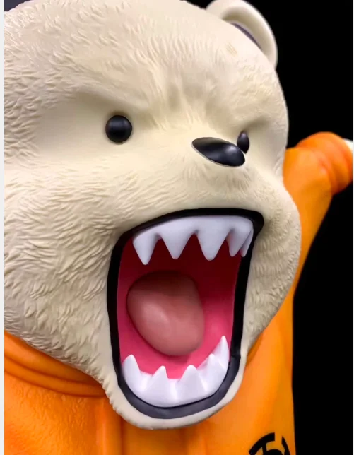 Nowe Anime ONE PIECE Bepo Bear GK Duży Rozmiar Silikonowy materiał Figurka Kolekcjonerska Model Zabawki dla dzieci prezenty Świąteczne 60 cm