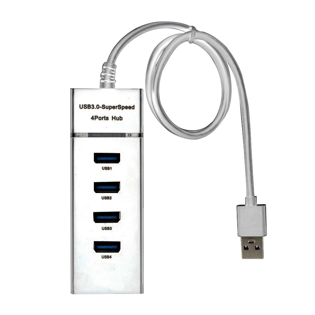 5 Gb / s(maks.), Szybki USB Hub 4 Porty USB3.0 Splitter Extension Hub 1-4 Adapter Telefon, Laptop USB, Stacja Ładująca