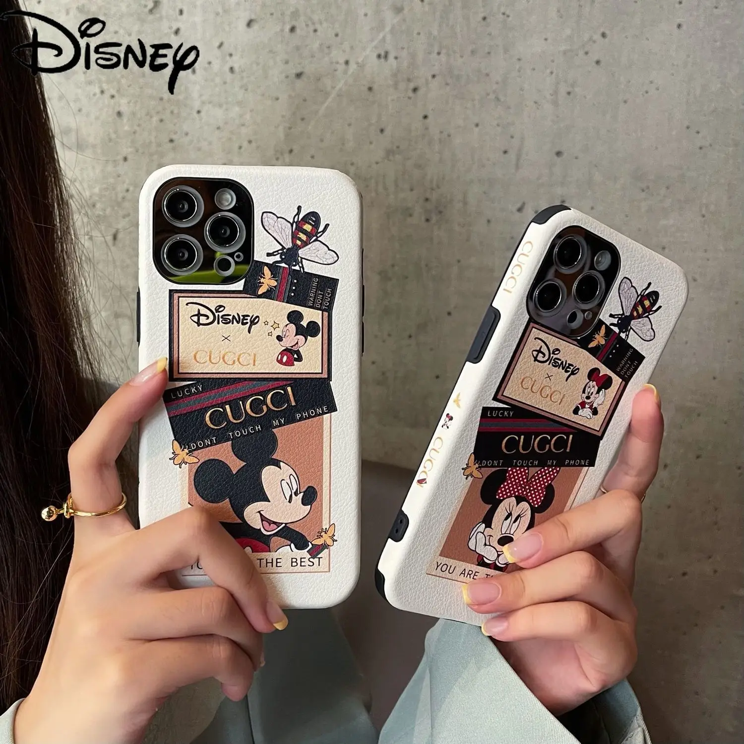 Disney Twórczy Kreskówki Mickey Lady Pokrowiec na telefon komórkowy iPhone7p/8plus/XS/XSMAX/XR/SE/11/11PRO/12promax/12mini