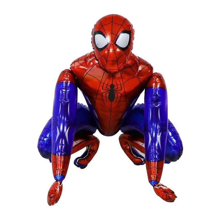 Disney 3D 3D Birthday Party Supplies Cartoon Aluminum Foil Assembly Spiderman Airball