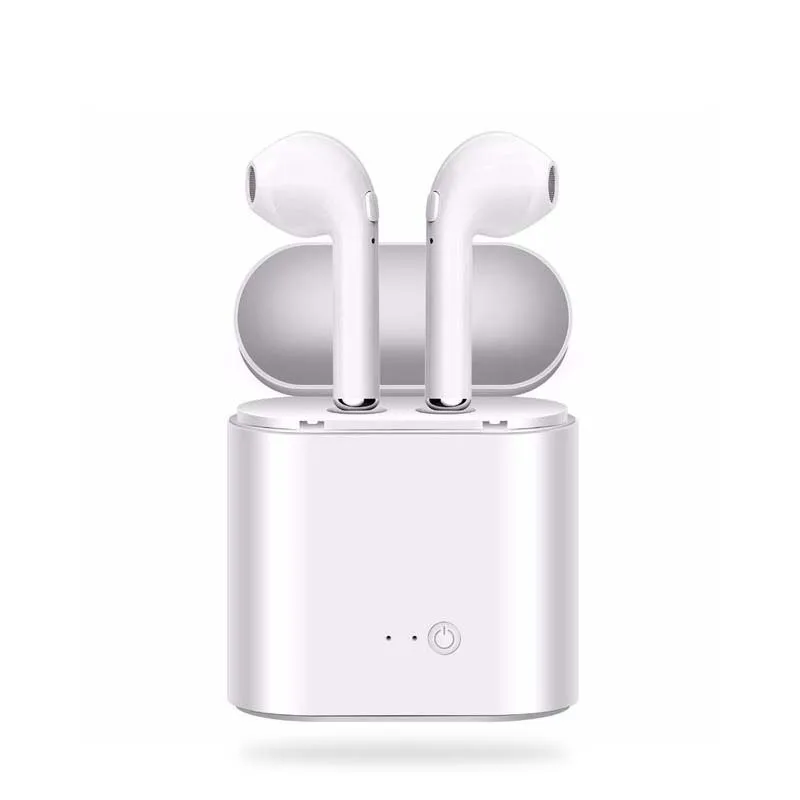I7s TWS Bezprzewodowy Bluetooth Słuchawki douszne Stereo Gry Sportowe Słuchawki z Ładowania Skrzynią dla iPhone Xiaomi Huawei LG All Phone