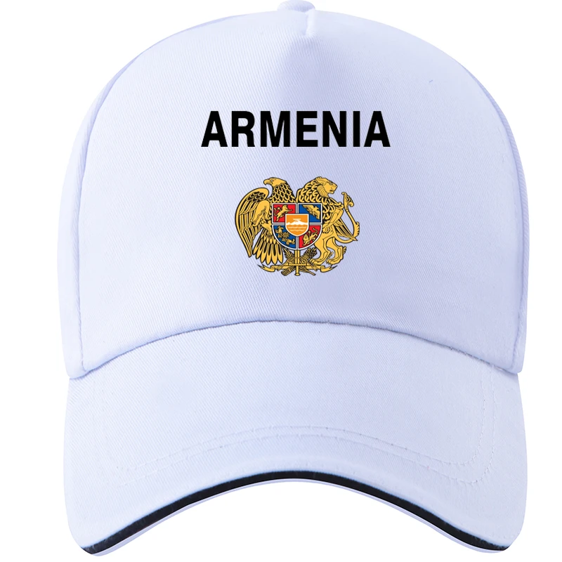 ARMENIA hat free custom made name number photo black logo red black tees arm country cap armenian nation flag am czapka z daszkiem