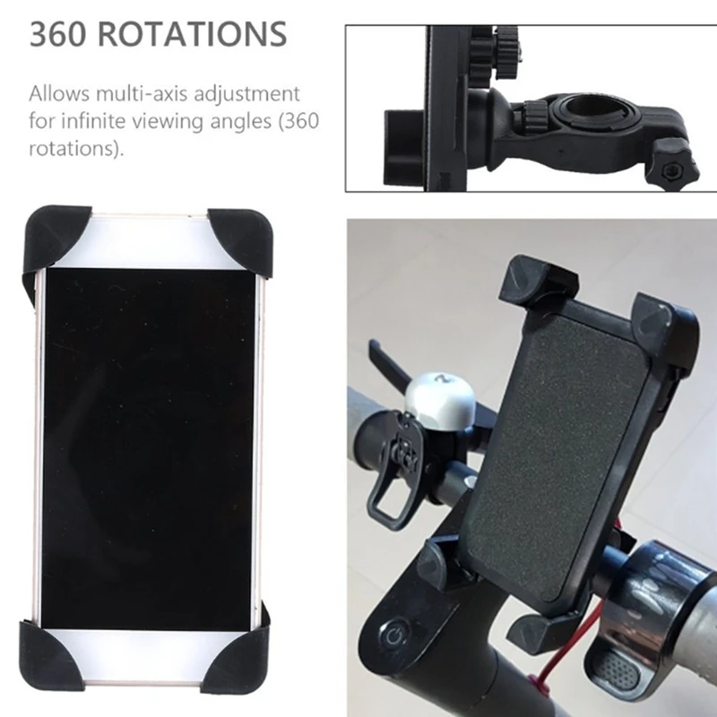 5.5 Calowy Kierownica Telefon GPS Uchwyt do Skutera Skuter Elektryczny dla Xiaomi M365 Sport Bicycle Akcesoria do Rowerów